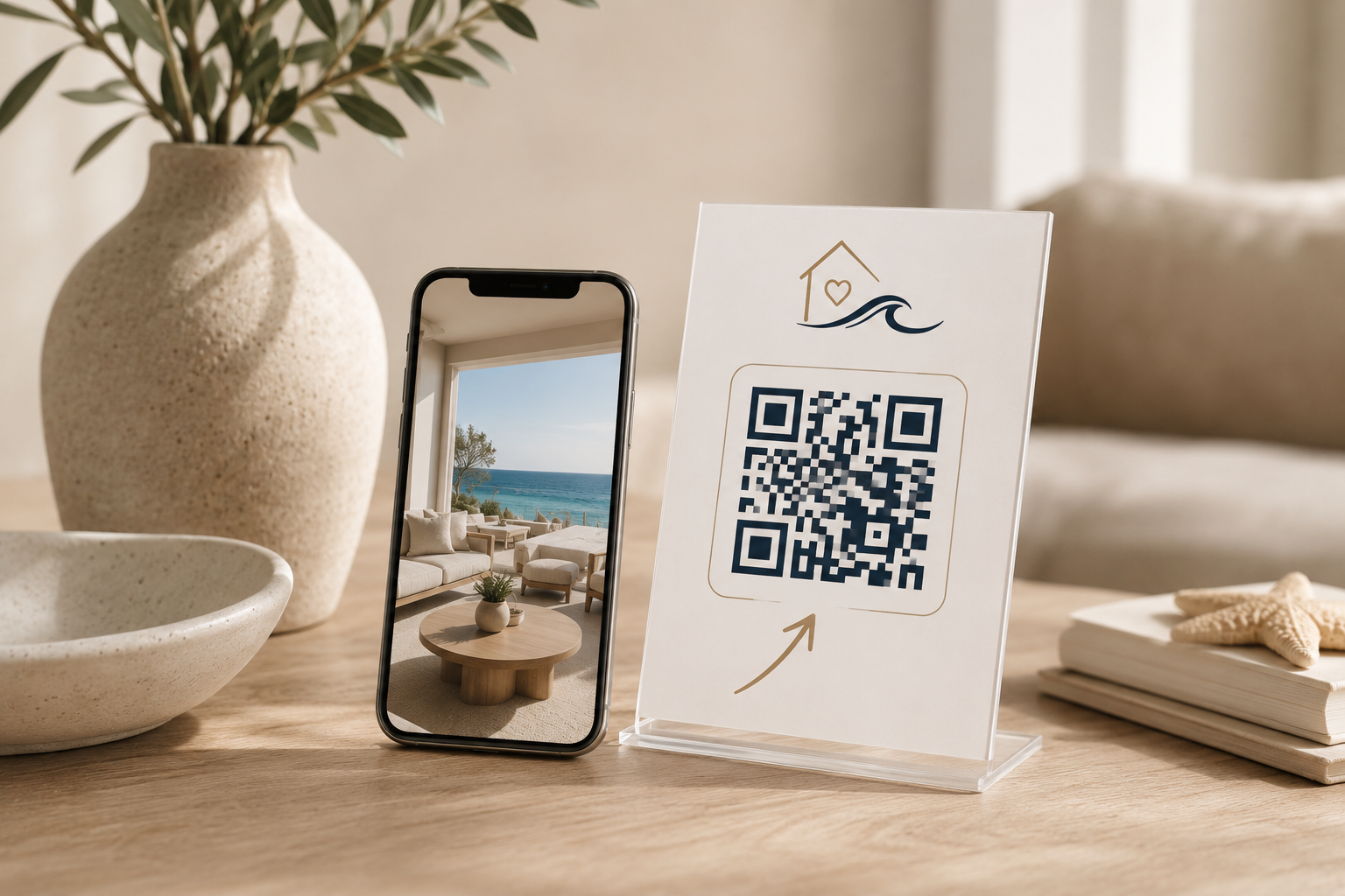 Welcome Book Digitale + QR Code
